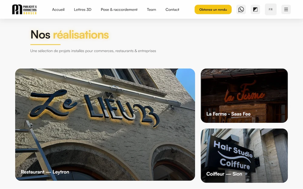 Site AN Publicité & Marketing