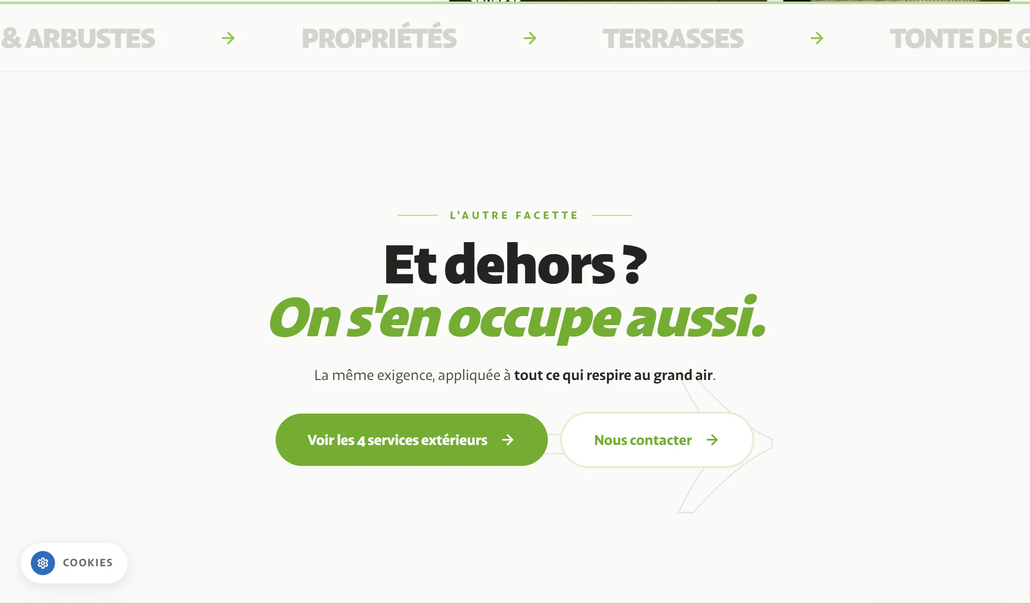 Econova Nettoyage — nouveau bloc d'appel à l'action
